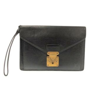 ルイヴィトン(LOUIS VUITTON)のLOUIS VUITTON(ルイヴィトン) セカンドバッグ エピ ポシェット・セリエ ドラゴンヌ M52612 ノワール レザー(セカンドバッグ/クラッチバッグ)