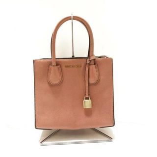 マイケルコース(Michael Kors)のMICHAEL KORS(マイケルコース) ハンドバッグ ピンク×ゴールド レザー(ハンドバッグ)