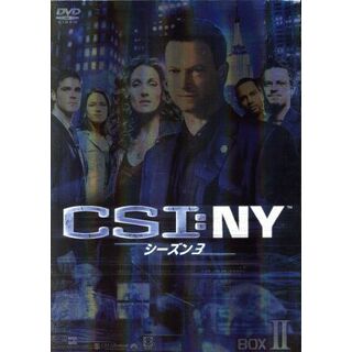 ＣＳＩ：ＮＹ　シーズン３　コンプリートＤＶＤ　ＢＯＸ－Ⅱ(TVドラマ)