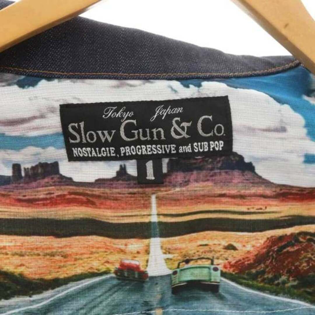 SlowGun(スロウガン)のスロウガン &Co ストレッチ デニムジャケット Gジャン 1 インディゴ  メンズのジャケット/アウター(Gジャン/デニムジャケット)の商品写真