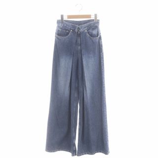 ジョンローレンスサリバン WASHED DENIM WIDE デニムパンツ