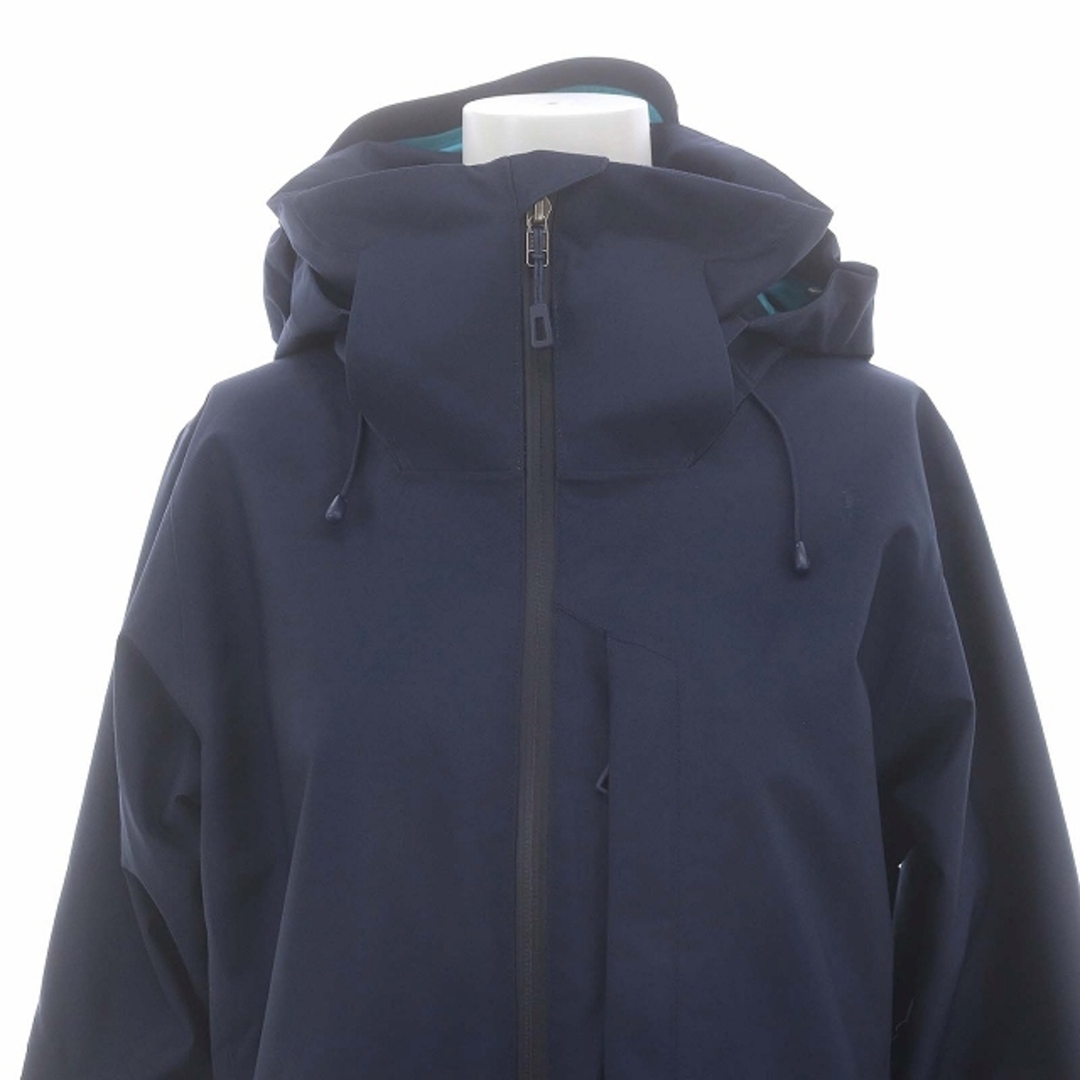 patagonia(パタゴニア)のパタゴニア Patagonia シェルジャケット フード XS 紺 ネイビー レディースのジャケット/アウター(ブルゾン)の商品写真