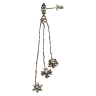 クロムハーツ(Chrome Hearts)のCHROME HEARTS クロムハーツ JOJO PST PLS BS STAR L ジョジョ クロス BSフレア スター ピアス シルバー(ピアス(片耳用))