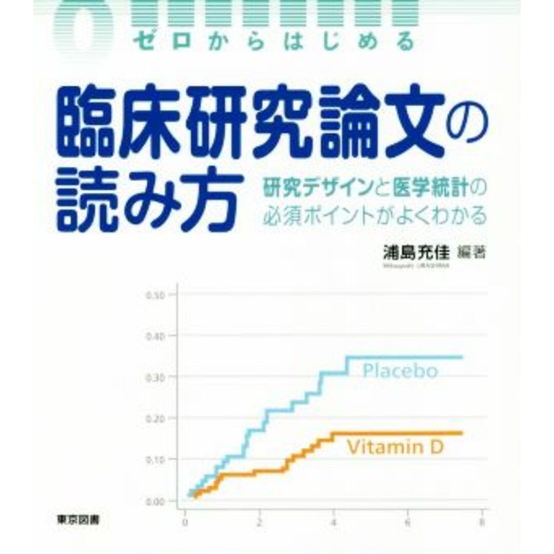 ゼロからはじめる臨床研究論文の読み方 研究デザインと医学統計の必須ポイントがよくわかる／浦島充佳(著者) エンタメ/ホビーの本(健康/医学)の商品写真