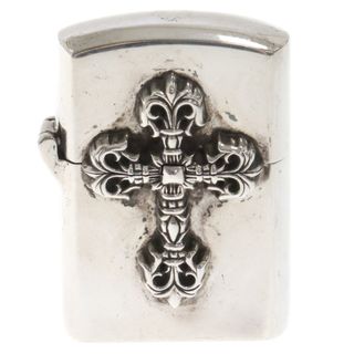 クロムハーツ(Chrome Hearts)のCHROME HEARTS クロムハーツ ZIPPO LIGHTERZ-V5 フィリグリークロスジッポライター シルバー(その他)