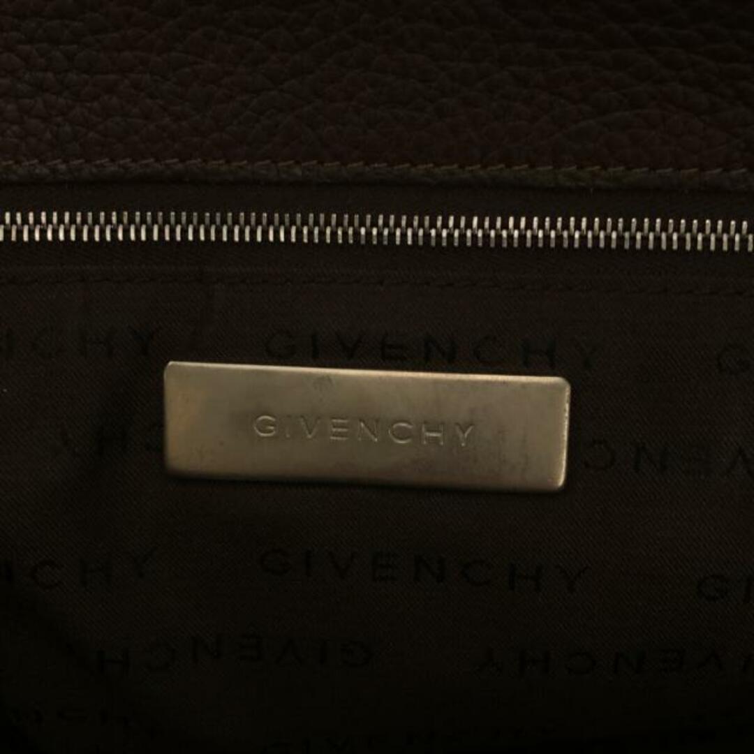 GIVENCHY(ジバンシィ)のGIVENCHY(ジバンシー) ショルダーバッグ - ダークブラウン レザー レディースのバッグ(ショルダーバッグ)の商品写真