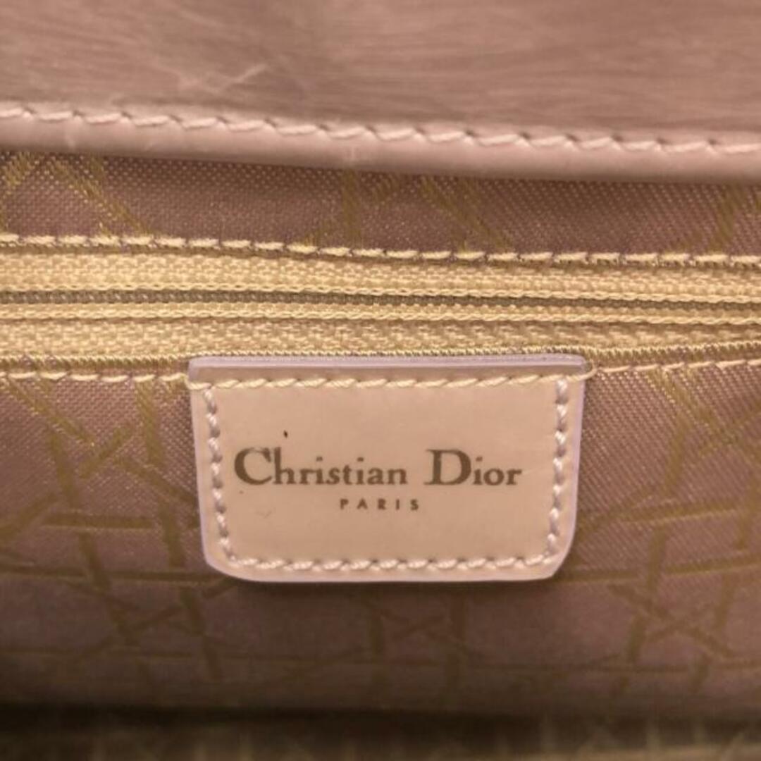 Christian Dior(クリスチャンディオール)のDIOR/ChristianDior(ディオール/クリスチャンディオール) ハンドバッグ マリスパール ライトパープル レザー レディースのバッグ(ハンドバッグ)の商品写真