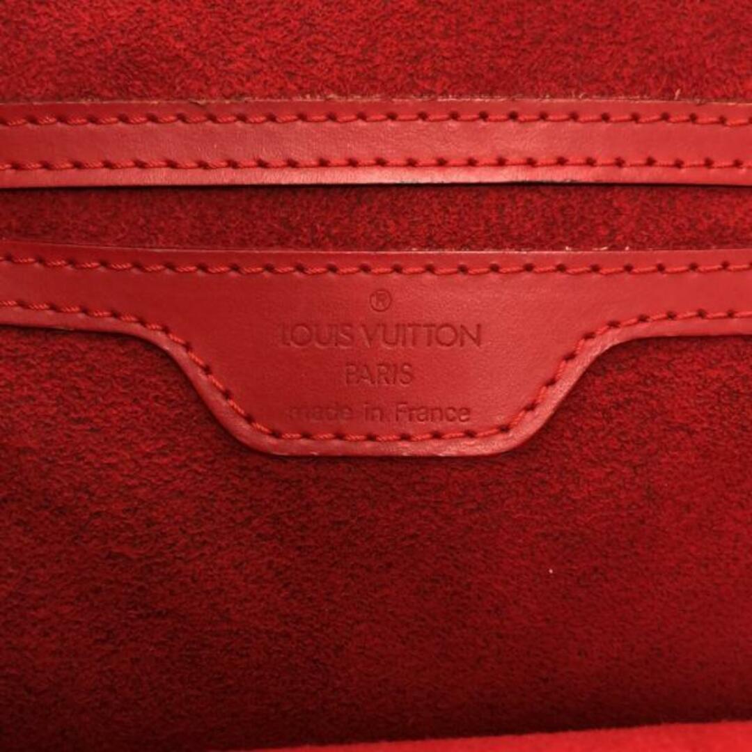 LOUIS VUITTON(ルイヴィトン)のLOUIS VUITTON(ルイヴィトン) ハンドバッグ エピ サンジャック M52277 カスティリアンレッド レザー（LVロゴの刻印入り） レディースのバッグ(ハンドバッグ)の商品写真