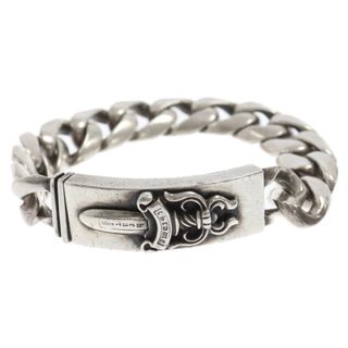 クロムハーツ(Chrome Hearts)のCHROME HEARTS クロムハーツ ID DAGGER ダガーIDクラシックリンク シルバーブレスレット 13LINK ※オールド刻印(ブレスレット)