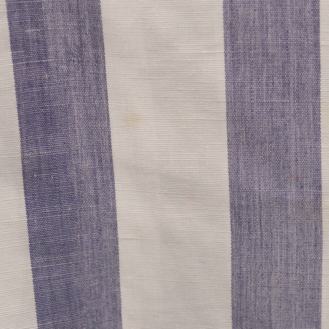 WACKO MARIA(ワコマリア)のWACKO MARIA ワコマリア ビッグストライプリネン半袖シャツ ホワイト/インディゴ メンズのトップス(シャツ)の商品写真