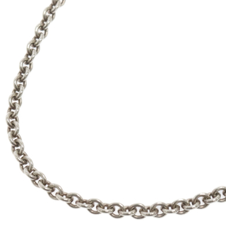 クロムハーツ(Chrome Hearts)のCHROME HEARTS クロムハーツ NE CHAIN 18 NEチェーン18inch シルバーネックレス(ネックレス)