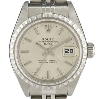 ロレックス(ROLEX)のロレックス オイスターパーペチュアル デイト 79240 自動巻き レディース 【中古】(腕時計)