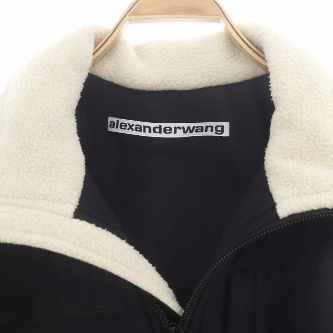 Alexander Wang(アレキサンダーワン)のアレキサンダーワン ナイロン切替 フリース ジャケット ブルゾン ジップアップ レディースのジャケット/アウター(ブルゾン)の商品写真