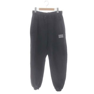 アレキサンダーワン(Alexander Wang)のアレキサンダーワン ロゴプリントスウェットパンツ ジョガーパンツ XS 黒(その他)