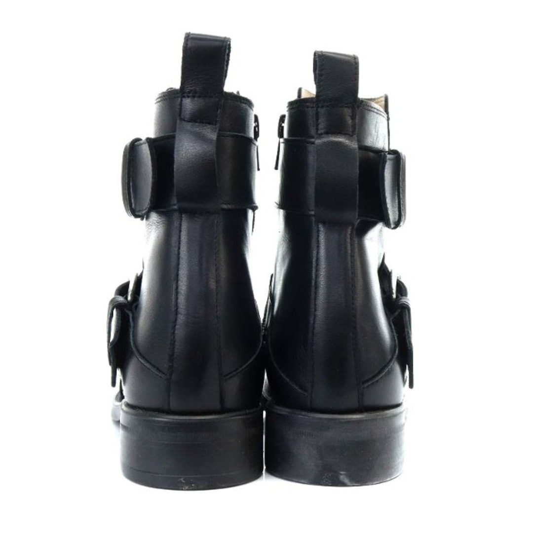 other(アザー)のザシンゾーン エンジニアブーツ ショート フラット レザー 37 黒 レディースの靴/シューズ(ブーツ)の商品写真