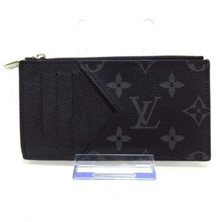 ルイヴィトン(LOUIS VUITTON)のLOUIS VUITTON(ルイヴィトン) コインケース タイガラマ美品  コインカードホルダー M30271 ノワール タイガ･レザー（皮革の種類：牛革）、モノグラム・キャンバス(コインケース)