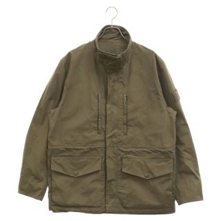 STONE ISLAND - STONE ISLAND ストーンアイランド ワッペン付き ハイネックミリタリージャケット カーキ 7815412F1