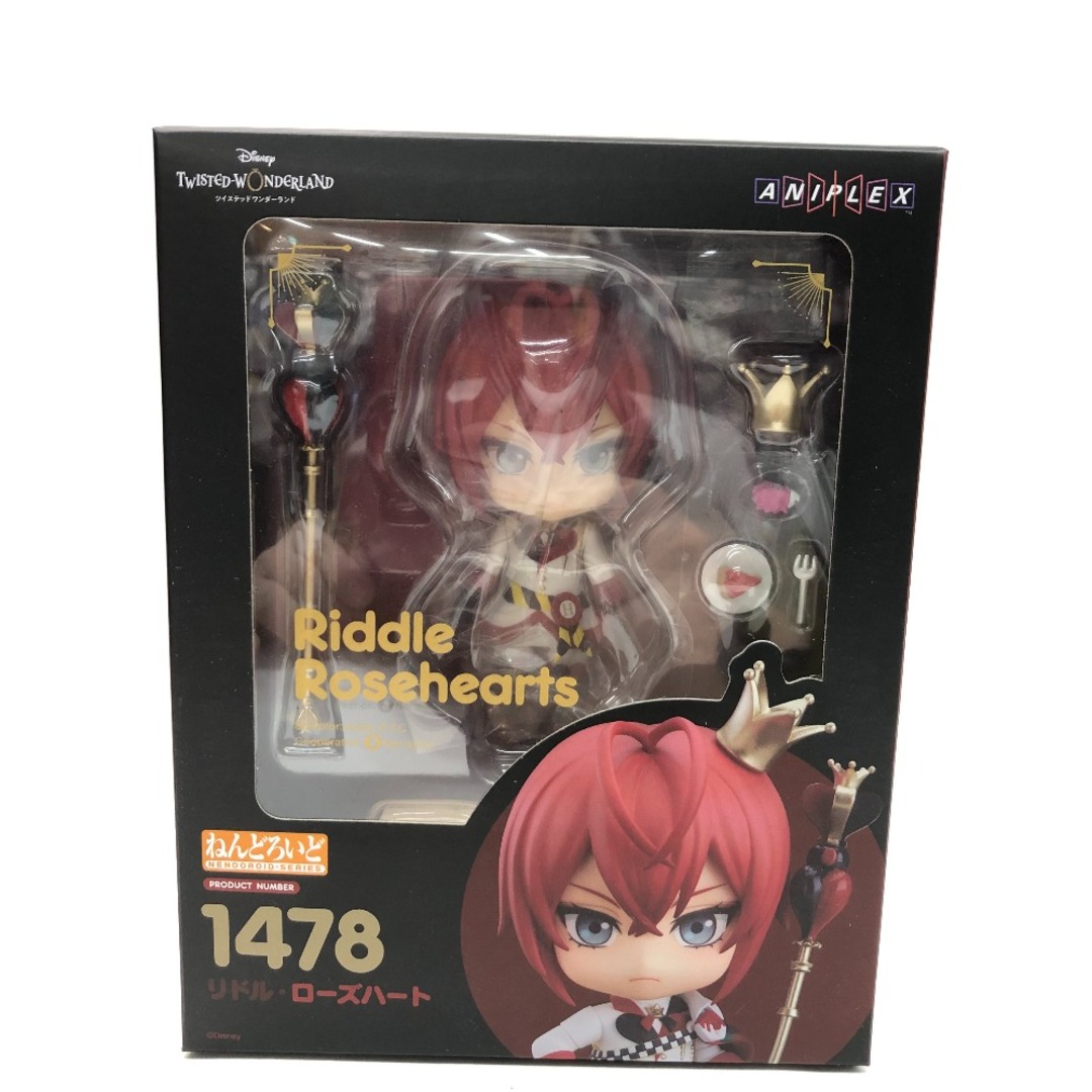 [特典付き] ねんどろいど リドル・ローズハート 「ディズニー ツイステッドワンダーランド」 ANIPLEX+＆GOODSMILE ONLINE SHOP限定 ANIPLEX アニプレックス フィギュア 未開封品 エンタメ/ホビーのフィギュア(アニメ/ゲーム)の商品写真