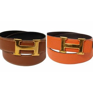 エルメス(Hermes)のHERMES エルメス Hベルト 2本付け替え リバーシブル(ベルト)