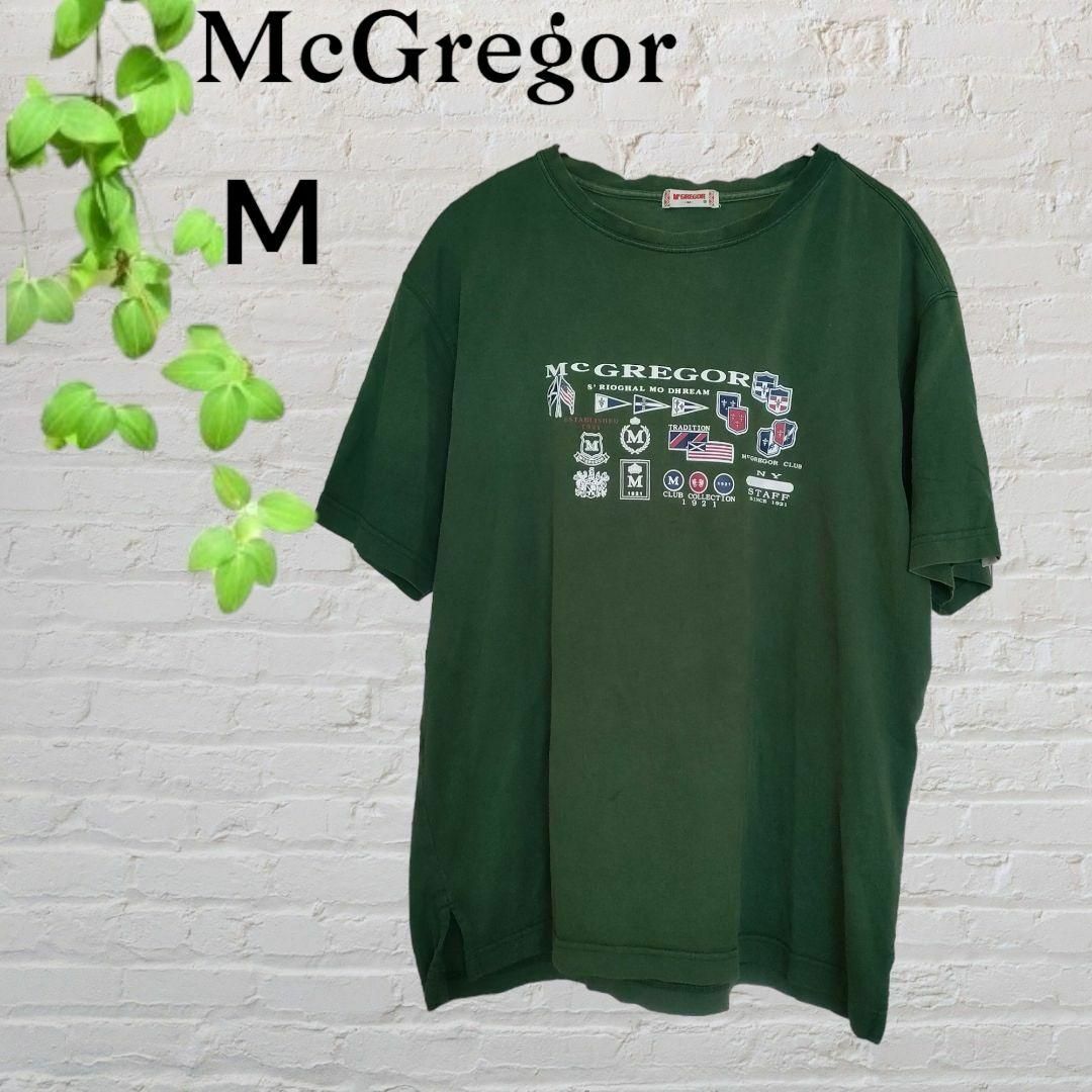 McGREGOR(マックレガー)のMcGregor マックレガー　ヴィンテージ　Tシャツ　グリーンM メンズのトップス(Tシャツ/カットソー(半袖/袖なし))の商品写真