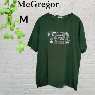 マックレガー(McGREGOR)のMcGregor マックレガー　ヴィンテージ　Tシャツ　グリーンM(Tシャツ/カットソー(半袖/袖なし))