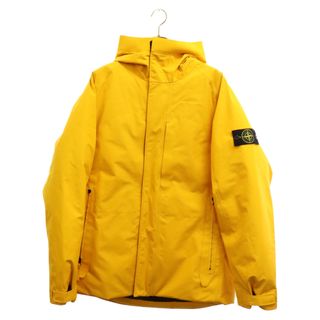 ストーンアイランド(STONE ISLAND)のSTONE ISLAND ストーンアイランド 3L GORE-TEX IN RECYCLED POLYESTER DOWN ロゴワッペン ゴアテックス ダウンジャケット 771541926 イエロー(ダウンジャケット)