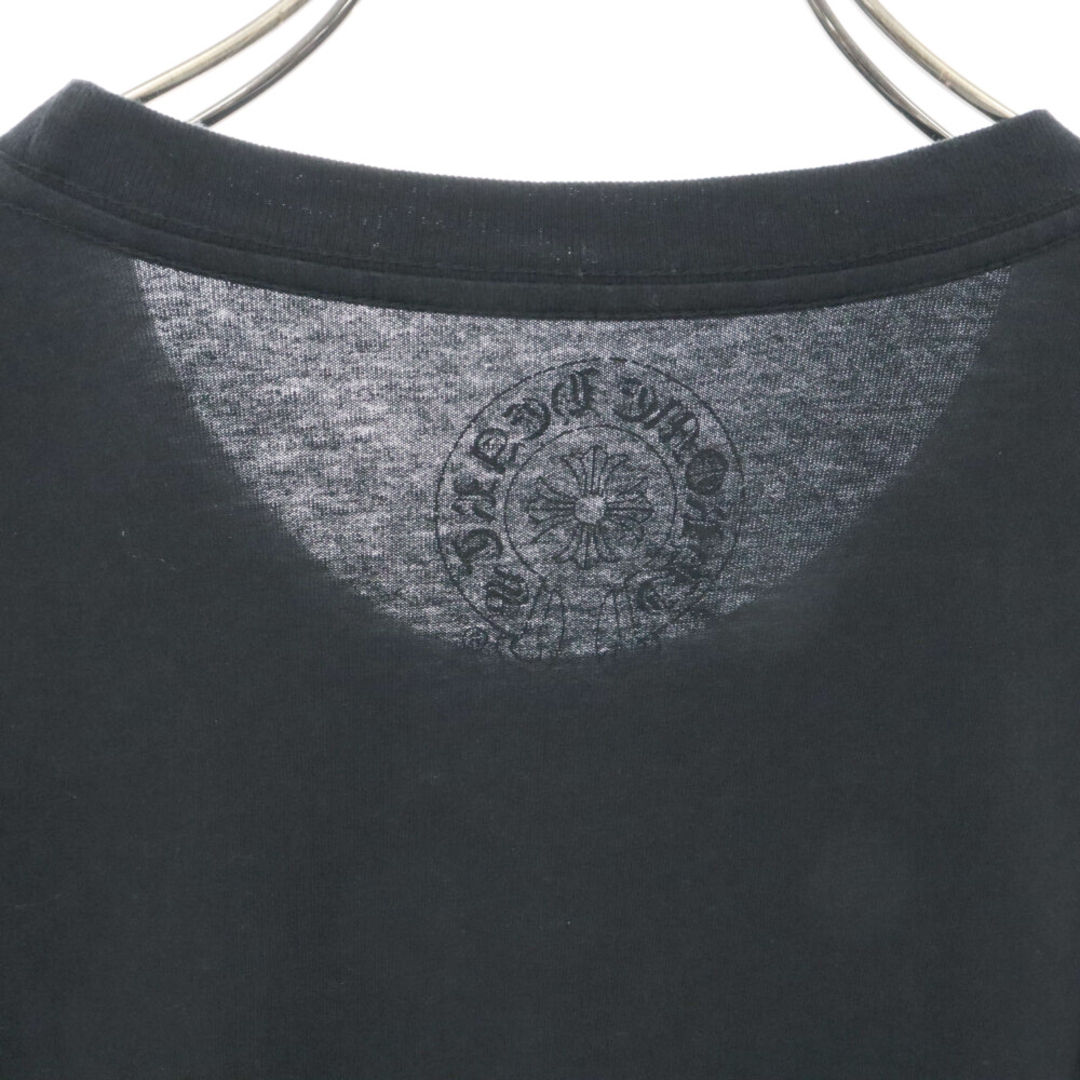 Chrome Hearts(クロムハーツ)のCHROME HEARTS クロムハーツ Las Vegas Horseshoe L/S Tee ラスベガス限定 ロングスリーブ ホースシュー クルーネック 長袖Tシャツ ブラック メンズのトップス(Tシャツ/カットソー(七分/長袖))の商品写真