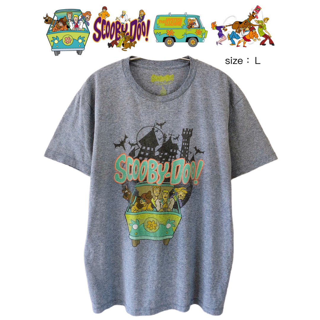 Scooby-Doo　スクービー・ドゥー　Tシャツ　L　グレー　USA古着 メンズのトップス(Tシャツ/カットソー(半袖/袖なし))の商品写真