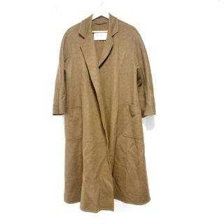 マックスマーラ(Max Mara)のMax Mara(マックスマーラ) コート サイズUSA0 レディース - ブラウン 長袖/カシミヤ/秋/冬(その他)