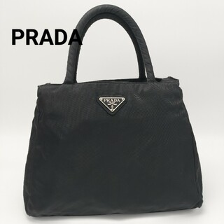 PRADA - 極美品✨プラダ　トートバッグ　ブラック　黒