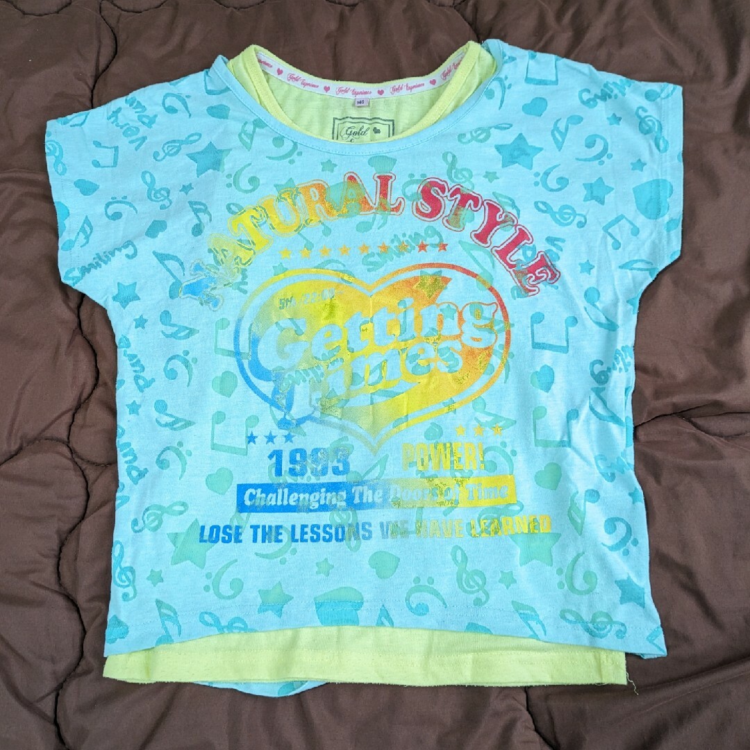 女児　Ｔシャツ　140cm キッズ/ベビー/マタニティのキッズ服女の子用(90cm~)(Tシャツ/カットソー)の商品写真