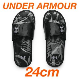 アンダーアーマー(UNDER ARMOUR)の新品・24cm【イグナイト VI フラットブリム】UNDER ARMOUR(サンダル)