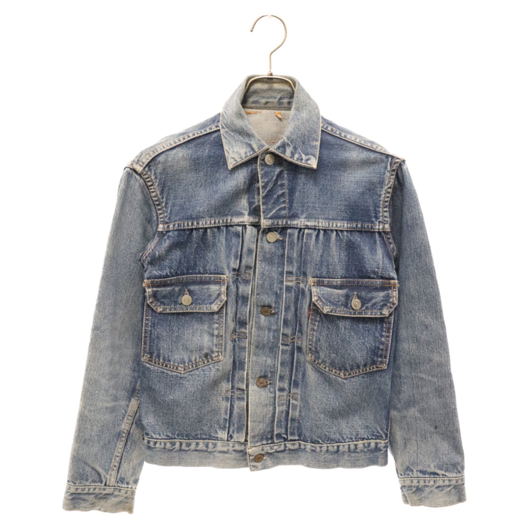 Levi's(リーバイス)のLevi's リーバイス 50S VINTAGE 507XX 2nd セカンド 紙パッチ ボタン裏17 両面タブ BIGE 均等V デニムジャケット インディゴ メンズのジャケット/アウター(Gジャン/デニムジャケット)の商品写真