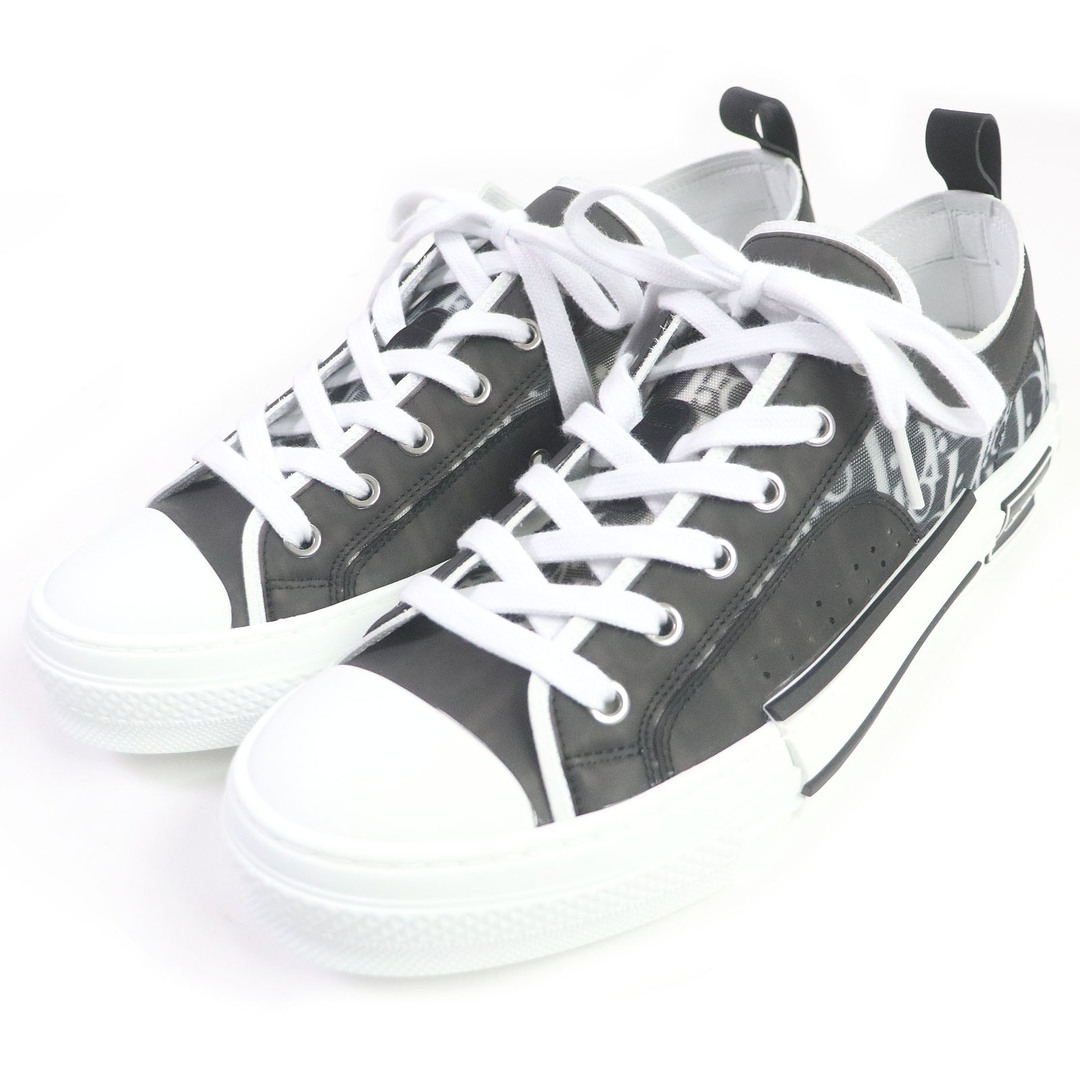 DIOR HOMME - 未使用品□DIOR ディオール オム 3SN249YJP B23 オブリーク ロゴ総柄 ラバー ローカットスニーカー ブラック 41 箱付き イタリア製 メンズ
