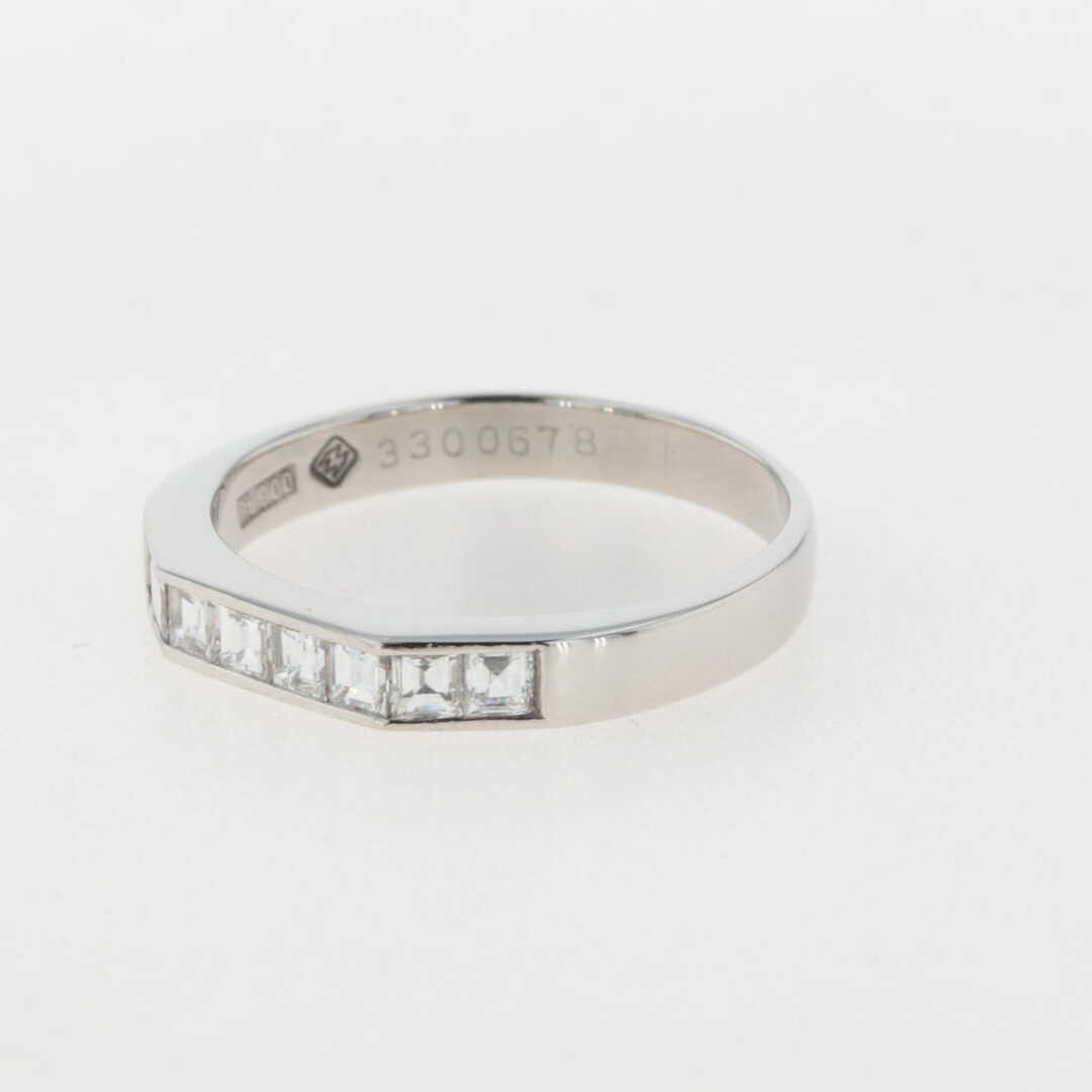 メレダイヤ デザインリング 10号 Pt900 【中古】 レディースのアクセサリー(リング(指輪))の商品写真