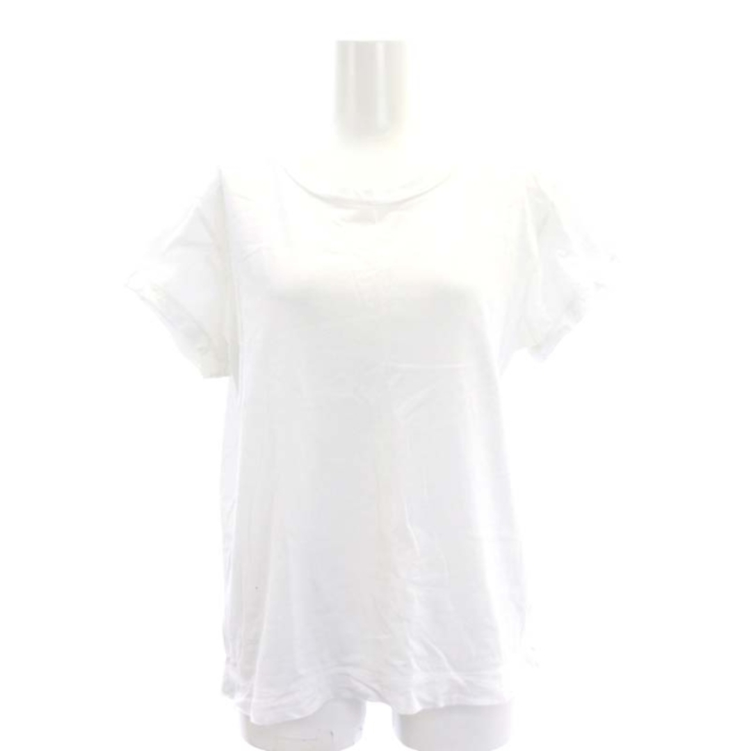 MARGARET HOWELL(マーガレットハウエル)のマーガレットハウエル Tシャツ カットソー 半袖 無地 コットン 2 白 レディースのトップス(Tシャツ(半袖/袖なし))の商品写真