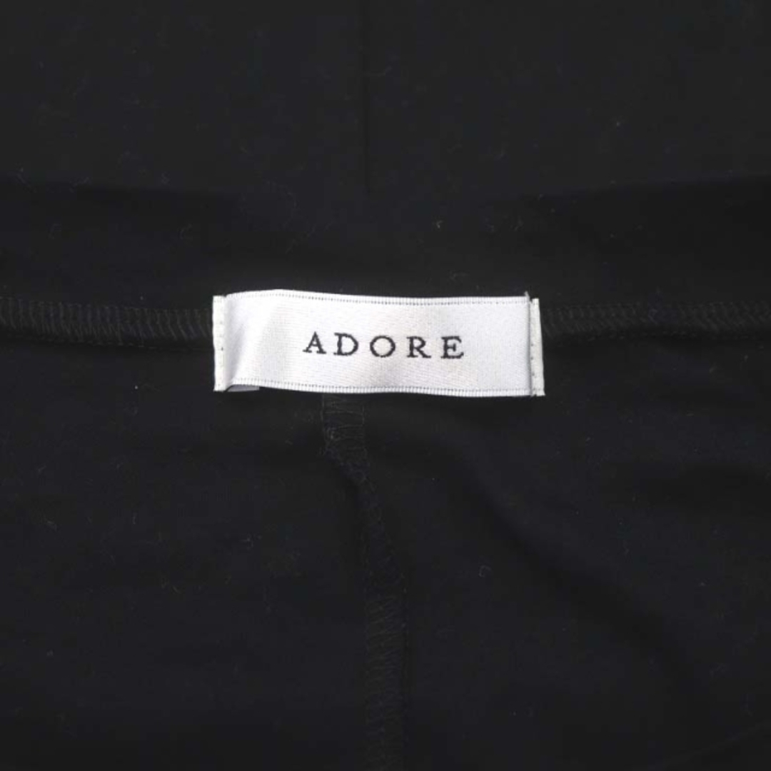 ADORE(アドーア)のアドーア ADORE Tシャツ カットソー 半袖 胸ポケット コットン 38 黒 レディースのトップス(Tシャツ(半袖/袖なし))の商品写真