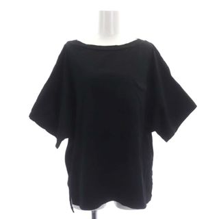 アドーア(ADORE)のアドーア ADORE Tシャツ カットソー 半袖 胸ポケット コットン 38 黒(Tシャツ(半袖/袖なし))