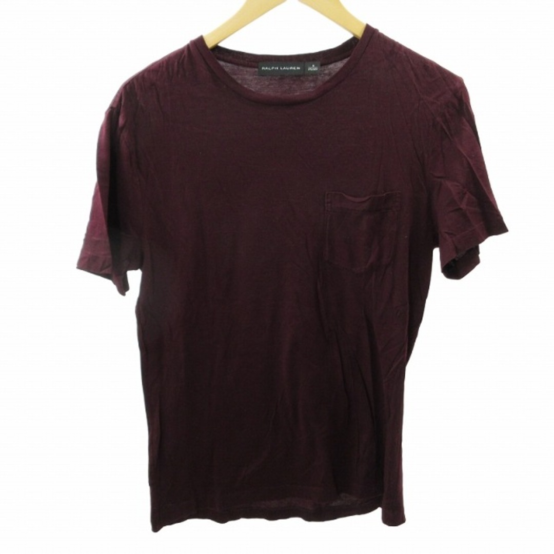 Ralph Lauren(ラルフローレン)のラルフローレン ブラックレーベル Tシャツ カットソー 赤系 M ■AD メンズのトップス(Tシャツ/カットソー(半袖/袖なし))の商品写真