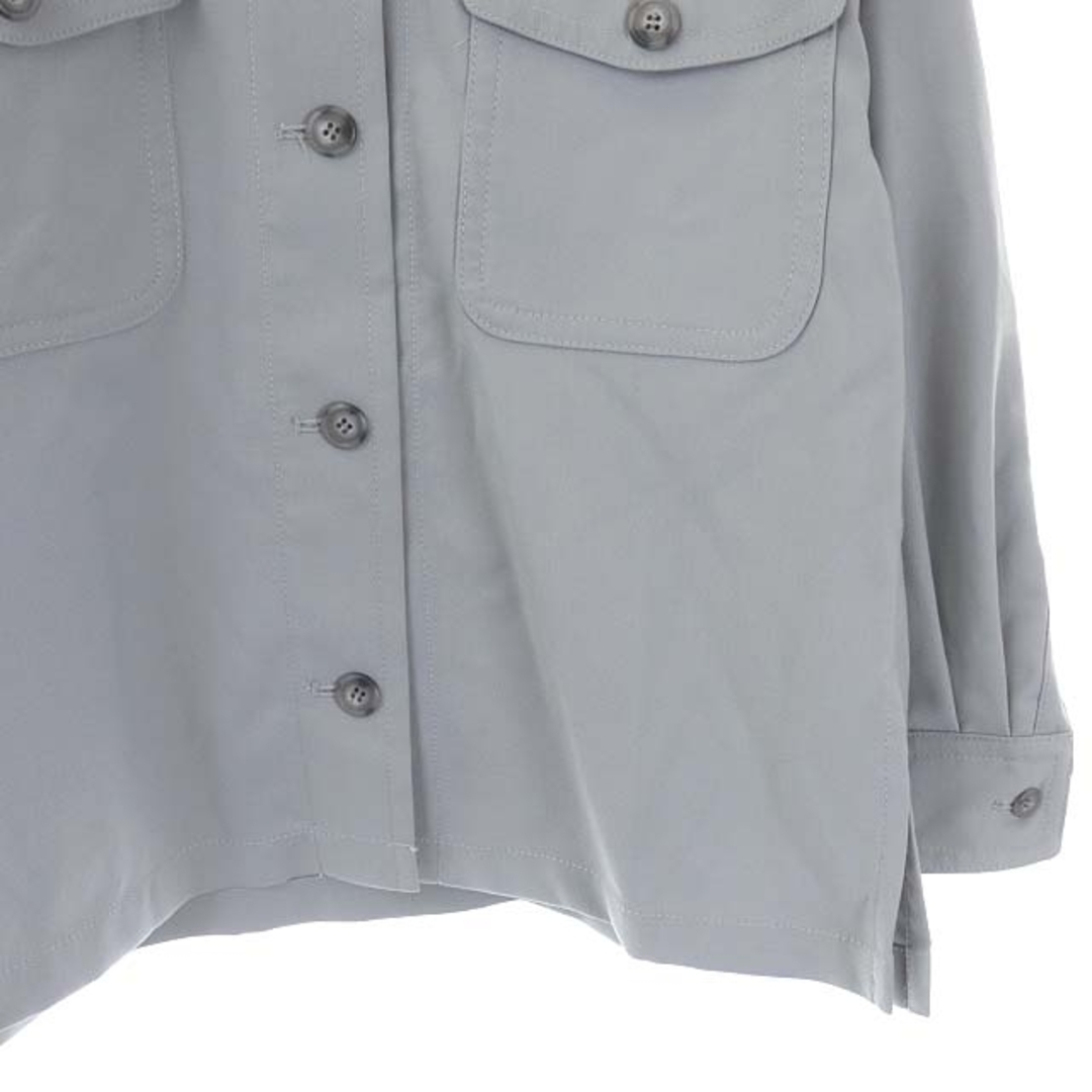 LOUNIE(ルーニィ)のルーニィ LOUNIE シャツジャケット オーバーサイズ スリット 36 レディースのジャケット/アウター(その他)の商品写真