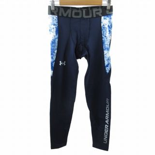 アンダーアーマー(UNDER ARMOUR)のアンダーアーマー 美品 レギンスパンツト レーニングパンツ 紺 XL ■SH(レギンス/スパッツ)