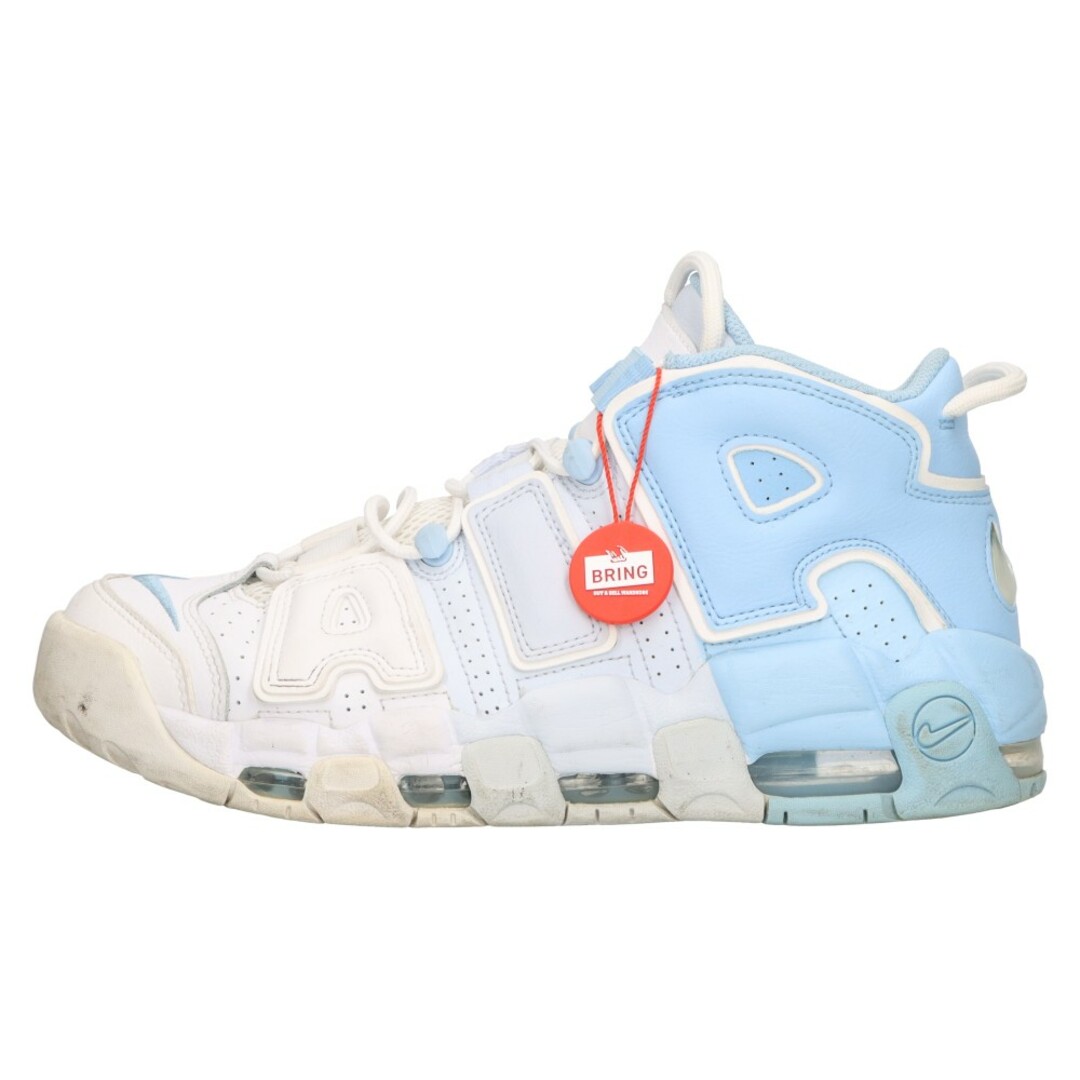 NIKE(ナイキ)のNIKE ナイキ AIR MORE UPTEMPO SKY BLUE エアモアアップテンポ スカイブルー ハイカットスニーカー DJ5159-400 メンズの靴/シューズ(スニーカー)の商品写真