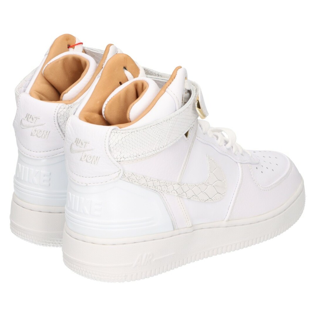 NIKE(ナイキ)のNIKE ナイキ AIR FORCE1 HI JUST DON エアフォースワン ジャスト ドン ハイカットスニーカー ホワイト US7/25cm AO1074-100 メンズの靴/シューズ(スニーカー)の商品写真