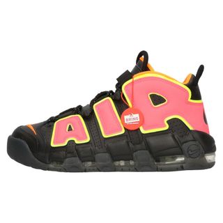 ナイキ(NIKE)のNIKE ナイキ WMNS AIR MORE UPTEMPO HOT PUNCH ウィメンズ エアモアアップテンポ ローカットスニーカー ピンク/ブラック US9/26cm 917593-002(スニーカー)