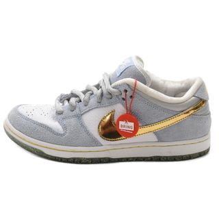 ナイキ(NIKE)のNIKE SB ナイキエスビー DUNK LOW SEAN CLIVER SBダンクローショーンクライバー ローカットスニーカー シューズ ホワイト/ブルー US8/26cm DC9936-100(スニーカー)