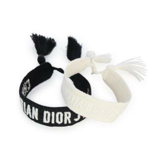 ディオール(Dior)の【DIOR】 アクセサリー ブラック×ホワイト 新品(ブレスレット/バングル)