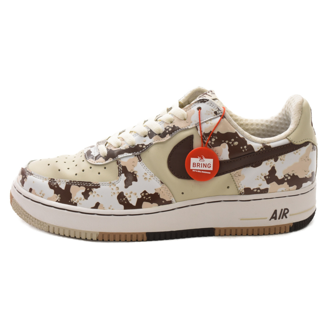 NIKE(ナイキ)のNIKE ナイキ AIR FORCE 1 LOW PREMIUM 313641-221 エアフォース ワン ロー プレミアム カモフラージュ ローカットスニーカー ホワイト/ブラウン US9.5/27.5cm メンズの靴/シューズ(スニーカー)の商品写真