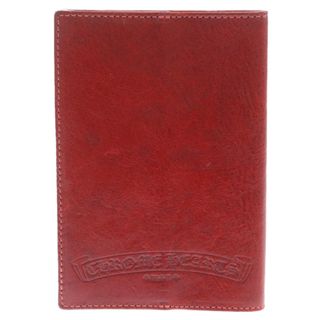 クロムハーツ(Chrome Hearts)のCHROME HEARTS クロムハーツ Cross Patches Leather Passport Case クロスパッチ レザーパスポートケース レッド(名刺入れ/定期入れ)