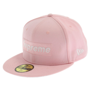 シュプリーム(Supreme)のSUPREME シュプリーム 21SS ×New Era Champions Box Logo ×ニューエラ ボックスロゴ ベースボールキャップ ピンク(キャップ)