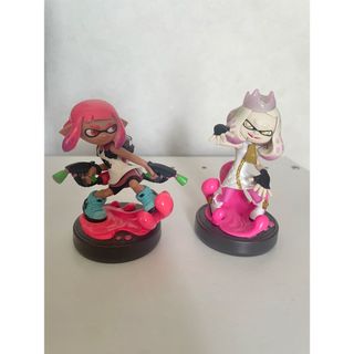 スプラトゥーン amiibo ヒメ ガール ネオンピンク セット(ゲームキャラクター)